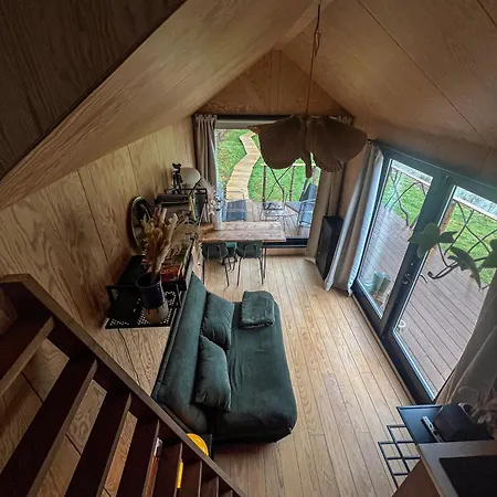 Ekko Tiny House Et Sauna Extérieur Casa di campagna *