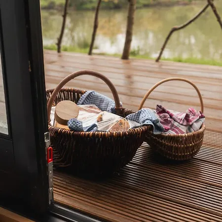 Ekko Tiny House Et Sauna Exterieur בית כפרי