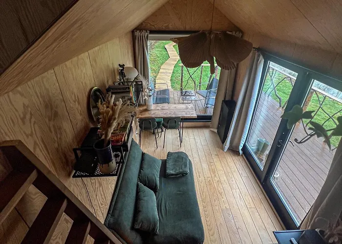 Ekko Tiny House Et Sauna Extérieur Casa rural *