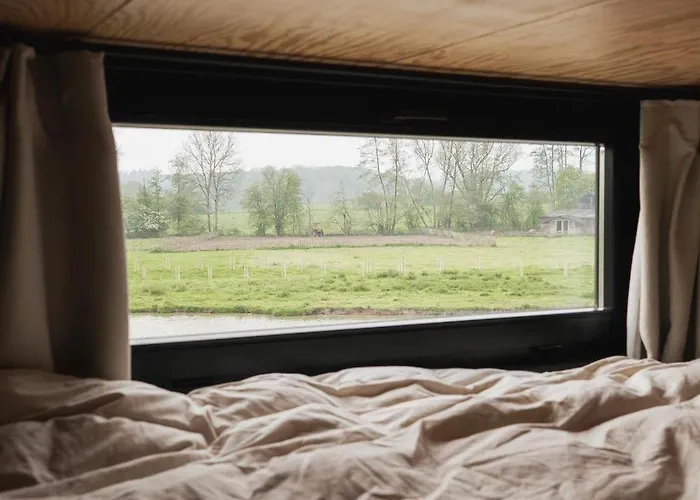 Ekko Tiny House Et Sauna Extérieur * Philippeville